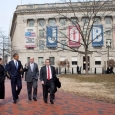 Obama walking to chamber